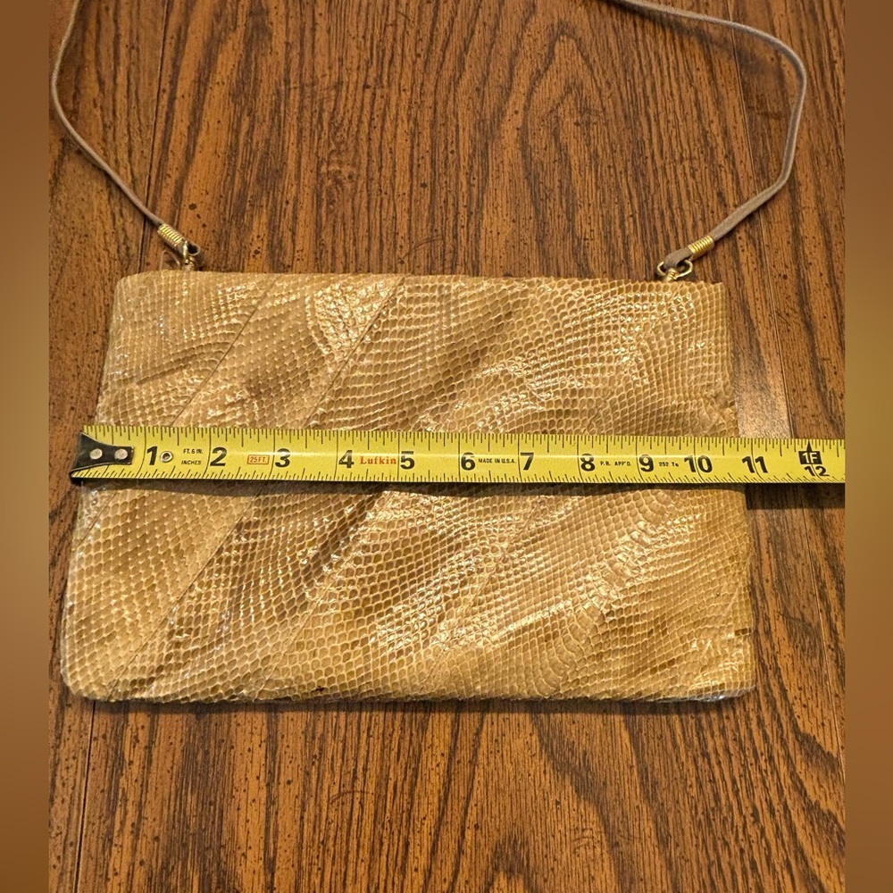 Jasmin leather snake skin purse - Picture 7 of 10